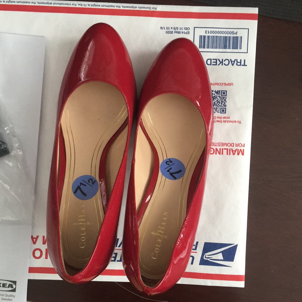 Cole Haan Red Pump size 7B